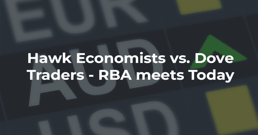 Who's Right? Hawk Economists vs. Dove Traders - RBA meets Today