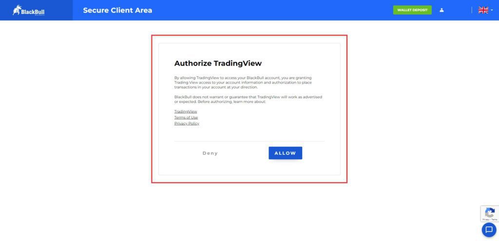 ¿Cómo conectarte a tu cuenta vinculada a TradingView?